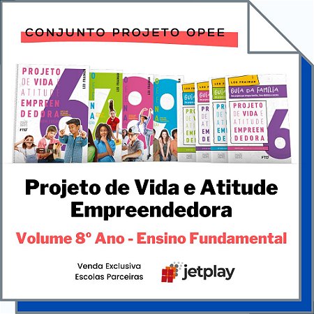 Projeto de Vida e Atitude Empreendedora - 8º Ano - Fundamental - Ano 2024