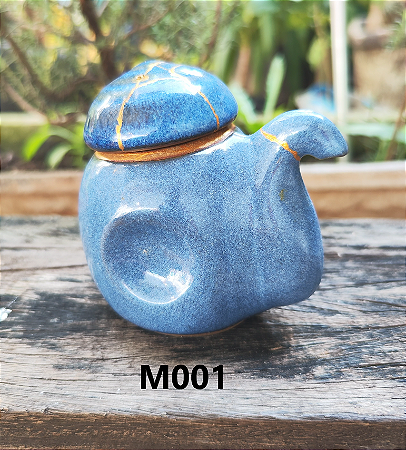 Molheira de Ceramica Izumi (Restaurado) Kintsugi