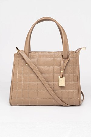 BOLSA EM COURO EB 532 ARGILA