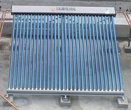 Coletor Solar Tubo a vácuo com 30 Tubos baixa pressão A316 água de poço Solar Global
