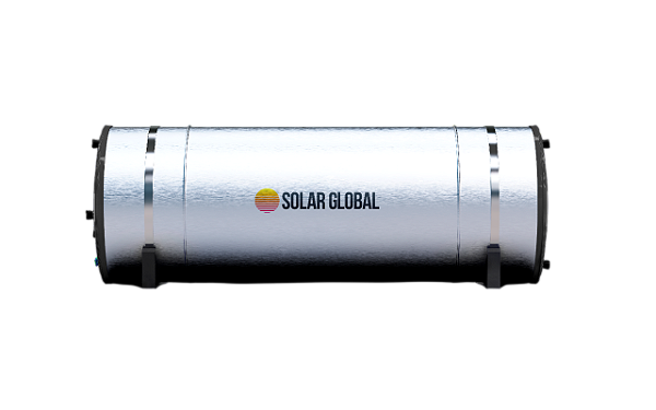 Reservatório (Boiler) Térmico Solar 1.000L aço inox 304 baixa pressão