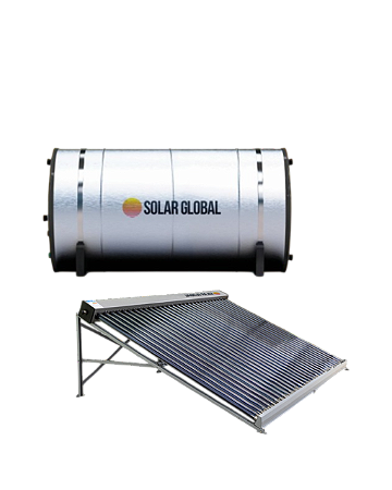 Kit aquecedor solar 1.000 litros inox 304 baixa pressão + 2 módulo a vácuo de 30 tubos inox 316 Preço de fábrica
