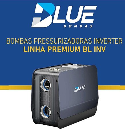 BOMBA DE PRESSURIZAÇÃO INVERTER ATÉ 50MCA ATÉ 07 PONTOS 800W