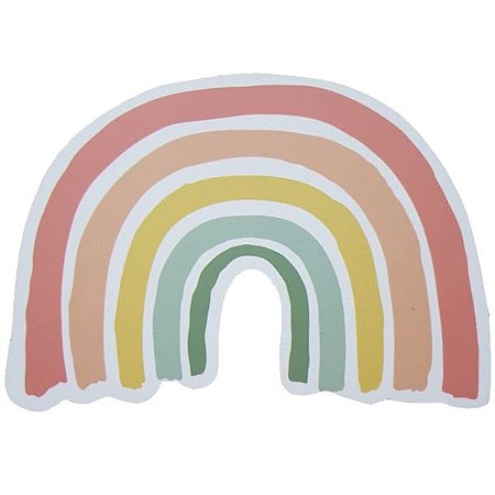 Placa decorativa Arco Iris