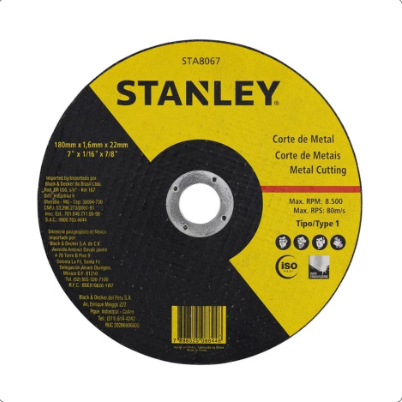 Disco Corte 7x1,6 Fino Stanley