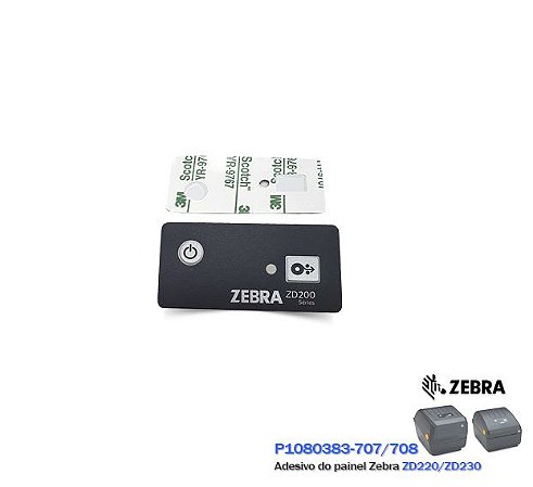 Adesivo do painel Zebra ZD220/ZD230 series