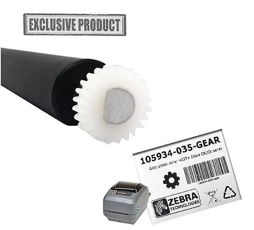 Engrenagem (23T) platen roller Zebra GK/GX420