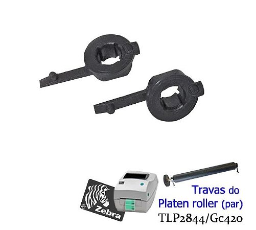 Travas do Platen roller Zebra TLP2844/GC420