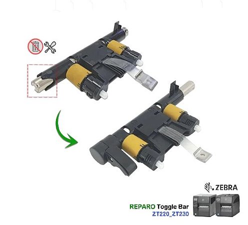 Reparo Toggle Bar Kit Zebra ZT220/ ZT230