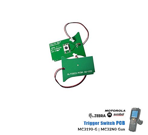 Placa do gatilho trigger Motorola-Symbol MC3090/MC3190/MC3200-Gun