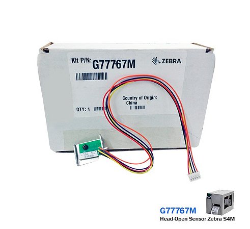 Sensor De Ribbon e Cabeça aberta Zebra S4M