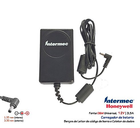 Fonte carregador 12V Intermec Honeywell