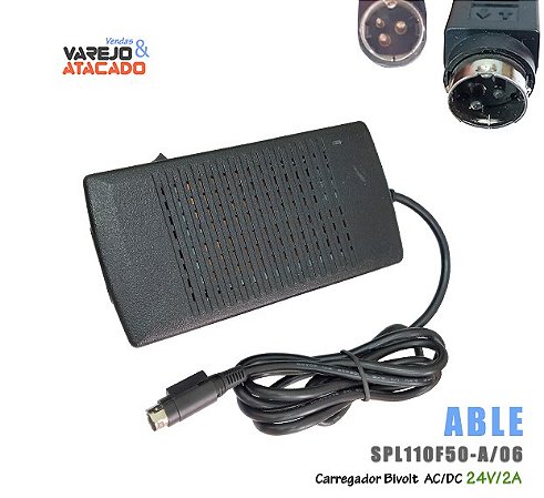 Fonte de Alimentação Able 24V, 2A