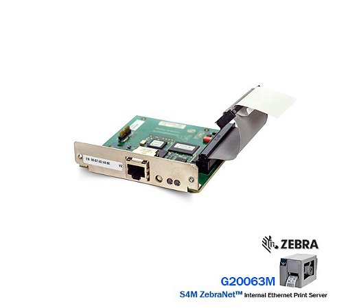 *Placa de Rede interna Zebra S4M
