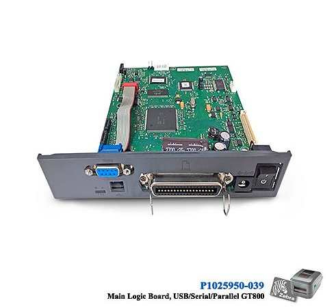 *Placa Principal Zebra GT800 (usb/serial/parallel)