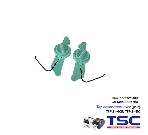 Botão de abertura da tampa TSC TTP-244CE