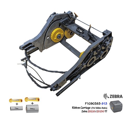 Carro do Ribbon Zebra ZD230T (300Mts)