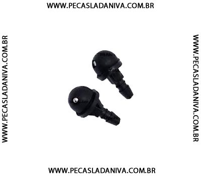 Brucutu do Esguicho de Agua Parabrisa Dianteiro Laika Original(Novo) O Par Ref.0668