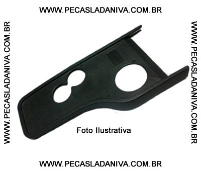 Acabamento das Alavancas Marcha/Redução Niva (Usada) 0338
