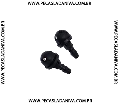 Brucutu do Esguicho de Agua Parabrisa Dianteiro Niva Original(Novo) O Par Ref.0667