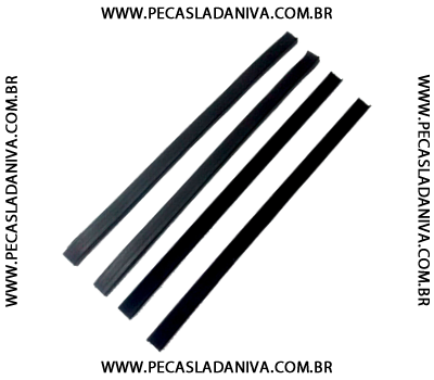 Pestanas Vidros das Portas Niva jg c/ 4 pçs (Novas) Ref. 0499