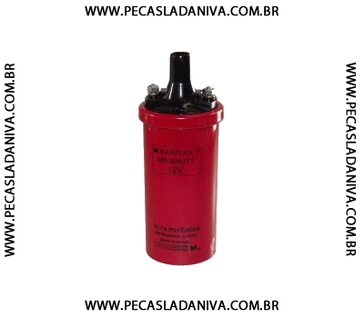 Bobina de Ignição 12V P/ Distribuidor Ignição Eletrônica Laika (novo) Ref. 0607