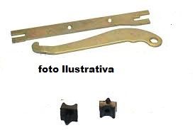 Alavanca da Sapata freio Traseira Manual + placa espaçadora usado LD Niva (ref. 0923)
