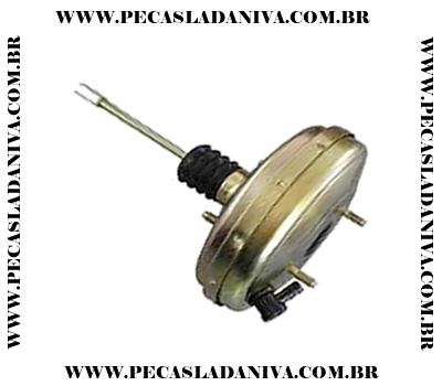 Hidrovácuo ou Servo Freio Niva 95 em Diante (Remanufaturado a Base de Troca) Ref. 0437
