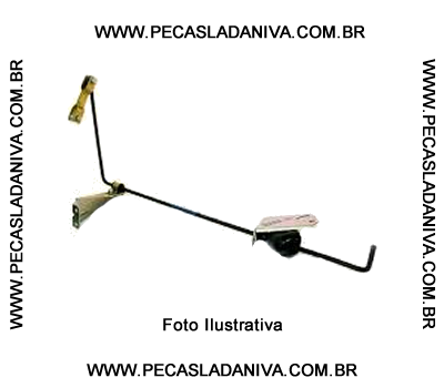 Alavanca de Acionamento da Valvula Equalizadora de Freio Traseiro Niva (Usada) Ref . 0351