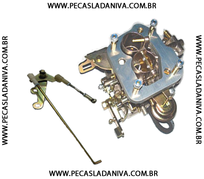 Carburador Weber Adaptado P/ o Laika Com Os Comandos de Acionamento e terminais (Novo) Ref.0675