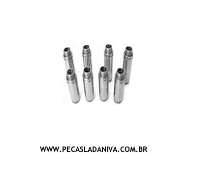 Jogo de Guias de Válvulas do Cabeçote 1.6 C/ 8 peças Laika (novo) Ref. 0190