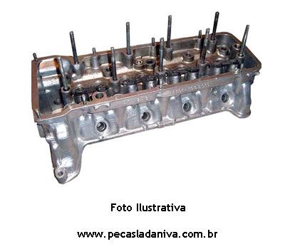 Cabeçote do Motor Niva 1.6  s/ Comando  (sem retfica)  usado Ref. 0120
