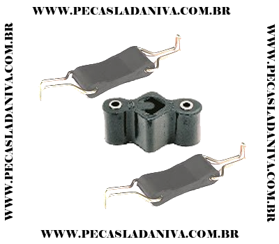 Kit de Coxim de Escapamento Niva (Novo) Ref. 0445