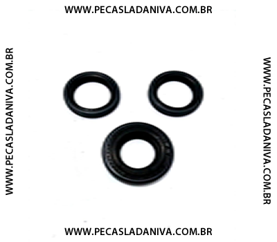 Kit de Retentores Diferencial Dianteiro Niva (Novo) Ref. 0373