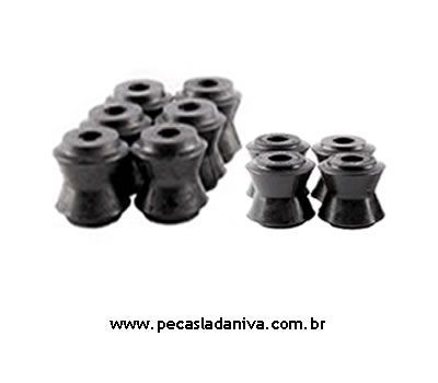 Buchas das Barras Tensoras Traseiras c/ 10 Peças Niva (Novas) Ref. 0126