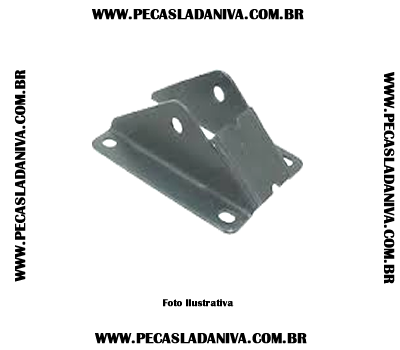Suporte da Barra Tensora Traseira media Niva (Usada) Ref. 0577