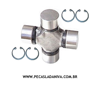 Cruzeta do Cardã Lada Laika c/ Engraxadeira (Nova) Ref. 0231