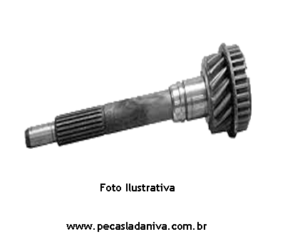 Engrenagem da 4ª quarta Marcha ou Eixo Piloto do Câmbio Niva (usado) Ref. 0089