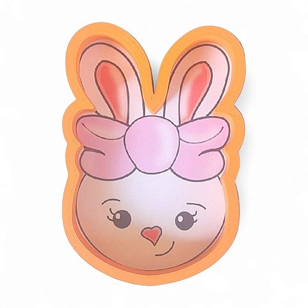 Cortador - Coelho com Laço Páscoa