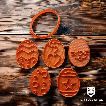 Ovos Pascoa Fera (cortadores e marcadores)