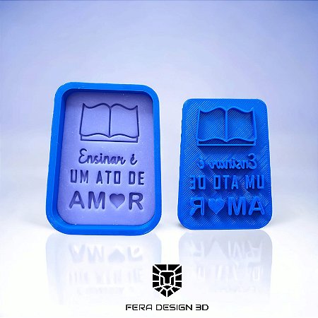 Cortador + Marcador - Ensinar é um Ato de Amor-Professor