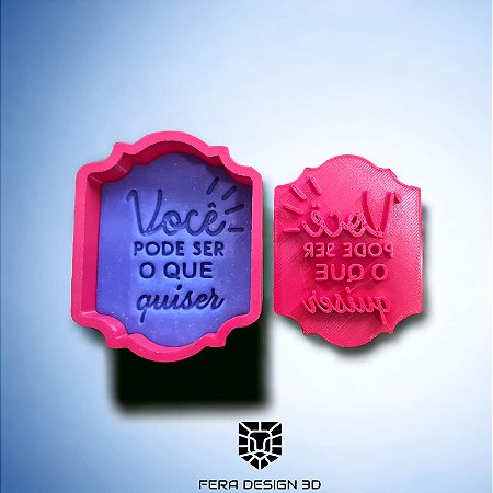 Você pode ser o que quiser (cortador e marcador)