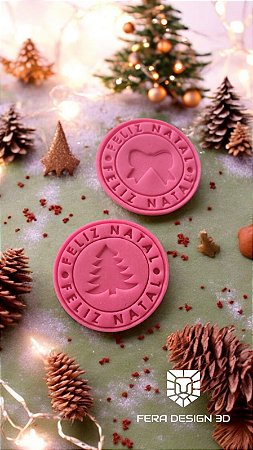 Cortador Modular e Carimbos - Feliz Natal