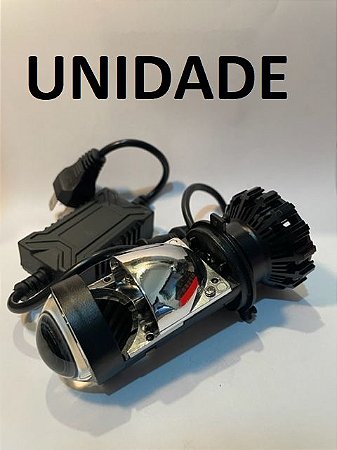 Mini Projetor BiLed H4 100w UNIDADE
