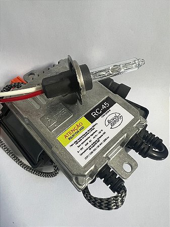Kit de Xenon Premium Plus COM CANCELLER H1, H7, H11, HB3(9005), HB4(9006), HIR2(9012) - 4500k e 6500k, 45w (reator AC com canceller e lâmpada)