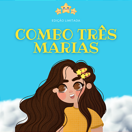 Combo Três Marias - Kit 3 Canetas Sortidas