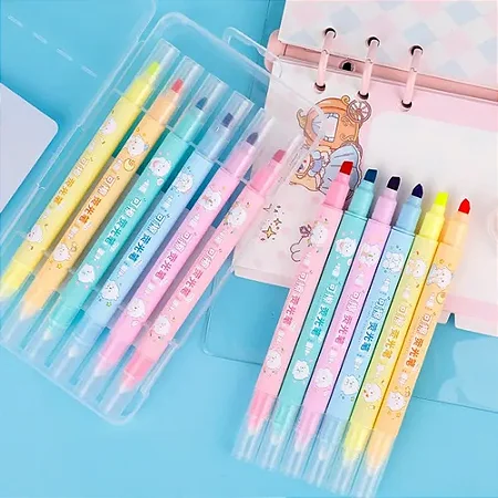 Marca Texto Apagável Kawaii | Importado
