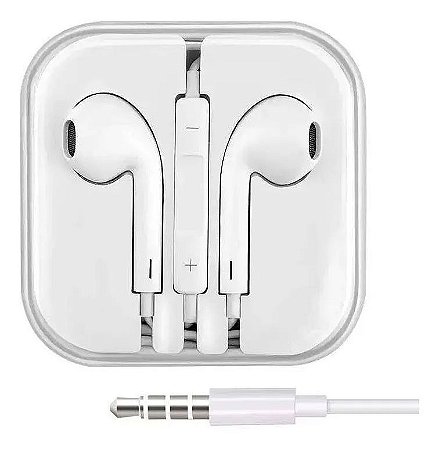 Descrição Fone De Ouvido Compatível com iPhone Fone Iphones 4/4S/5/5S/ -  Bcell