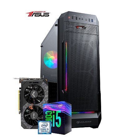 Computador Gamer PlayerID, série New Player, I5 9400F, GTX 1660 SUPER, 8GB RAM, SSD 240GB - CG-PID-NP-01B