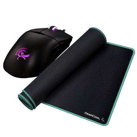 Combo Mouse Ducky Feather + Mousepad Deepcool GM820